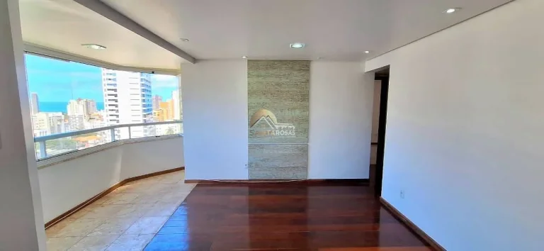 Imagem Apartamento nascente na Graça com 80 m², vista mar em todos os ambientes, 2 quartos, 1 suíte, varan