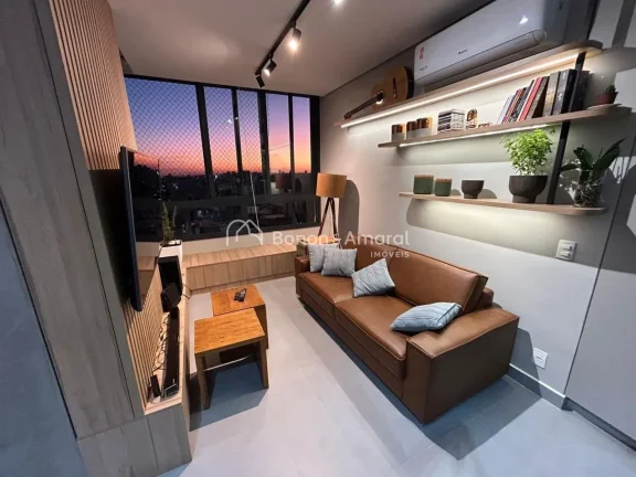 Imagem Charmoso apartamento de 45 m², com 1 dormitório e varanda integrada, ideal para quem busca pratici...