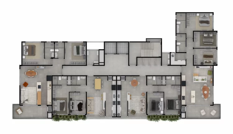 Imagem Apartamento à venda em Torres, Praia da Cal, com 1 quarto, 76,4m²