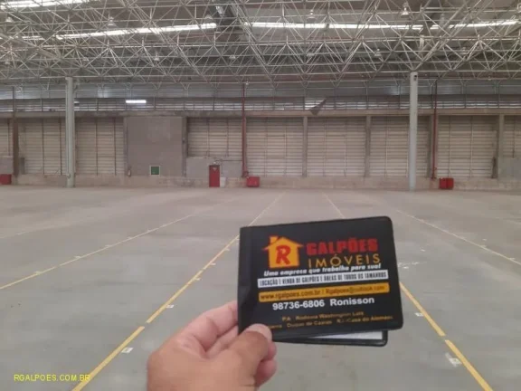 Imagem Galpão para Locação em QUEIMADOS, Queimados, 3 banheiros, 2 vagas