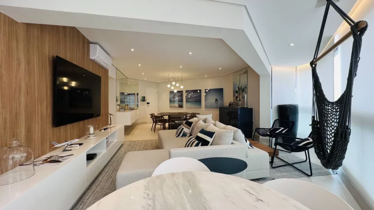 Imagem Apartamento decorado à venda Riviera modulo 3 finamente decorado