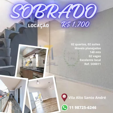 Imagem Sobrado para Locação