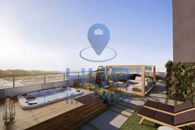 Imagem Apartamento na planta com 2 suítes e 1 vaga de garagem na Praia Brava em Itajaí