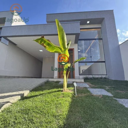 Imagem Casa com 3 dormitórios à venda, 117 m² por R$ 749.000,00 - Villa Paradiso - Lagoa Santa/MG
