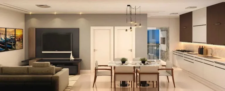 Imagem Apartamento em construção com 1 dormitório e 1 vaga de garagem no bairro Canto da Praia em Itapema