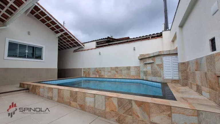 Imagem Casa com 3 dormitórios à venda, 123 m² por R$ 950.000,00 - Jardim Imperador - Praia Grande/SP
