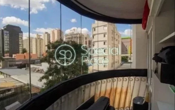 Imagem Apartamento com 95m² em Moema Índios Totalmente reformado, sol da manhã, fora de rota. Living amp...