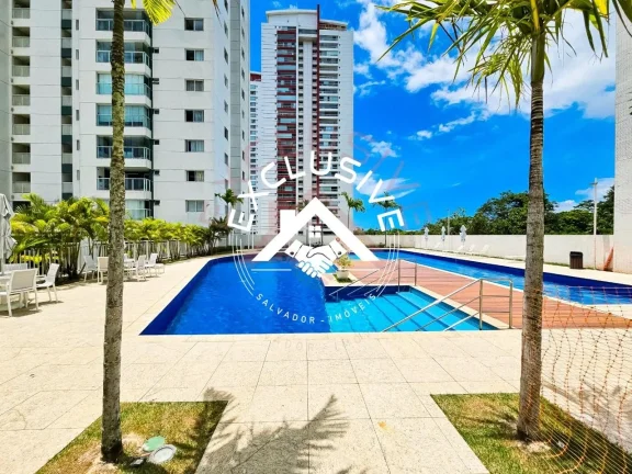 Imagem Cobertura para Venda em Salvador, Patamares, 3 dormitórios, 3 suítes, 4 banheiros, 3 vagas