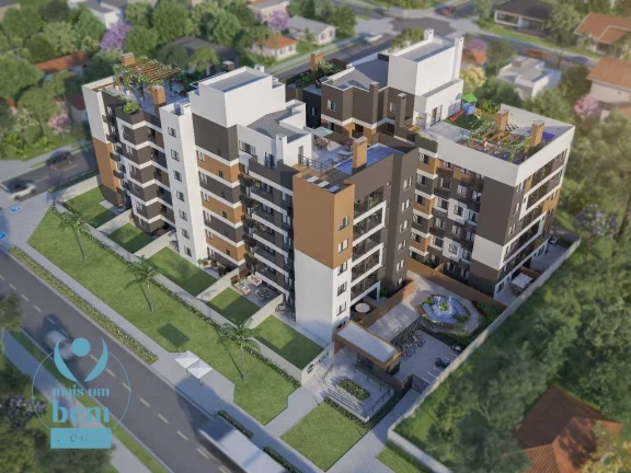 Imagem Apartamento Garden com 2 quartos sendo 1 suíte à venda, 43 m² por R$ 473.314,80 - Novo Mundo - Curitiba/PR