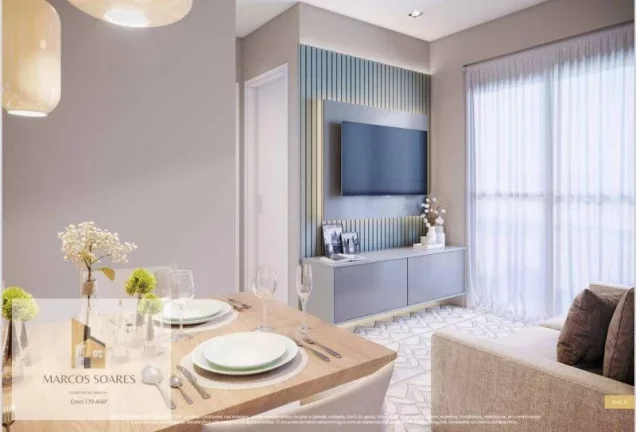 Imagem Apartamento com 3 quartos + 3 suítes, 110m2, à venda, na planta, bairro Presidente Altino/Osasco-SP