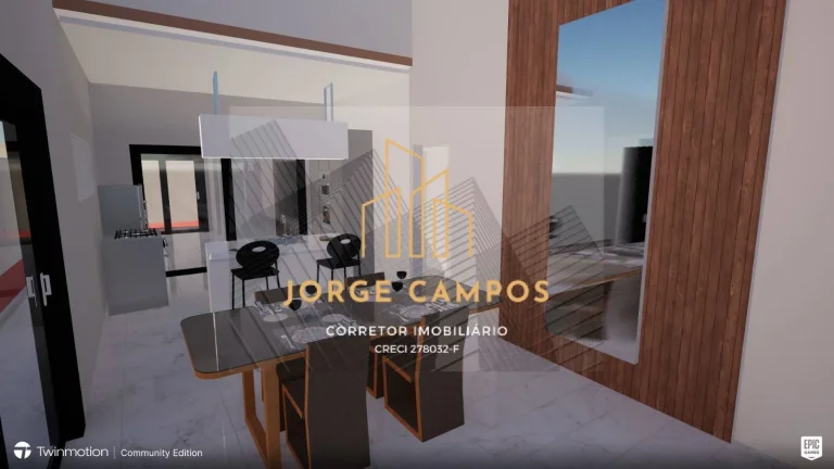 Imagem CA-25248 - CASA NOVA 3 DORM NO CONDOMÍNIO VEREDAS DOS CAMPOS EM SJCAMPOS SP