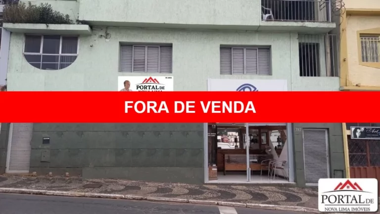 Casa à venda em Nova Lima é composto por duas casas e uma loja, todas já alugadas e com renda garantida.