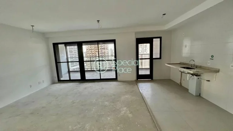 Imagem Ótimo apartamento com 85m², recém entregue, no Brooklin. Living com varanda gourmet, 03 dormitór...