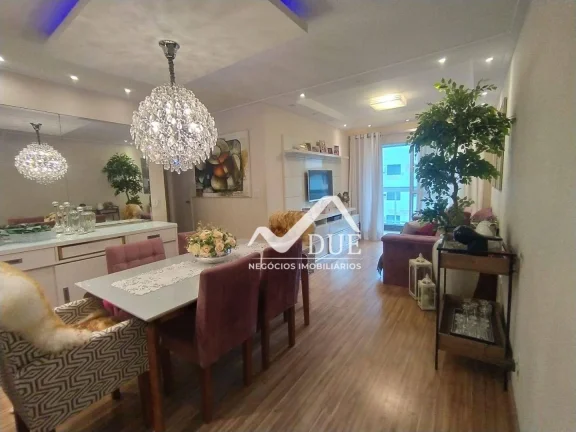 Imagem Porteira fechada apartamento com 3 quartos e lazer completo à venda, 98 m² por R$ 830.000 - Jardim Las Palmas - Guarujá/SP