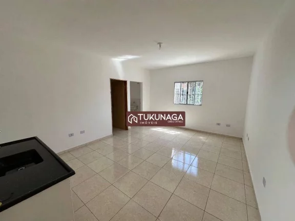 Imagem Apartamento com 1 dormitório para alugar, 50 m² por R$ 1.201/mês - Vila Ayrosa - São Paulo/SP