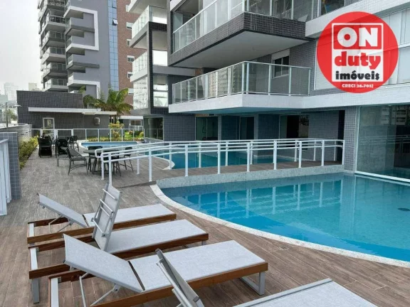 Imagem Apartamento com 3 dormitórios à venda, 110 m² por R$ 1.485.000,00 - Enseada - Guarujá/SP