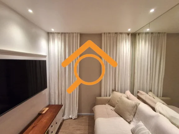 Imagem Apartamento à venda em São Paulo-SP, bairro Santo Amaro! 2 quartos, 2 salas, 1 banheiro, 1 vaga de garagem. Condomínio Choice Santo Amaro.