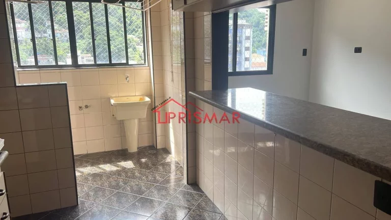 Imagem Aluga apartamento 2 dormitorios 1 vaga Marapé, Santos.