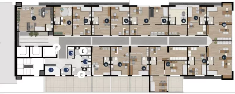 Imagem Human Batel - Sala à venda no bairro Batel - Curitiba/PR