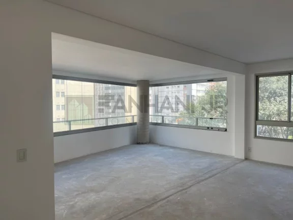 Imagem Apartamento de alto padrão no coração de São Paulo: 3 quartos, 3 suítes, 3 salas, 5 banheiros, 3 vagas, 187 m² no Jardim Paulista.