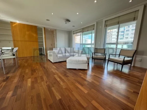 Imagem Excelente Apartamento para Locação na Vila Mariana, São Paulo-SP: 3 quartos, 3 suítes, 3 salas, 5 banheiros, 4 vagas, 147m².
