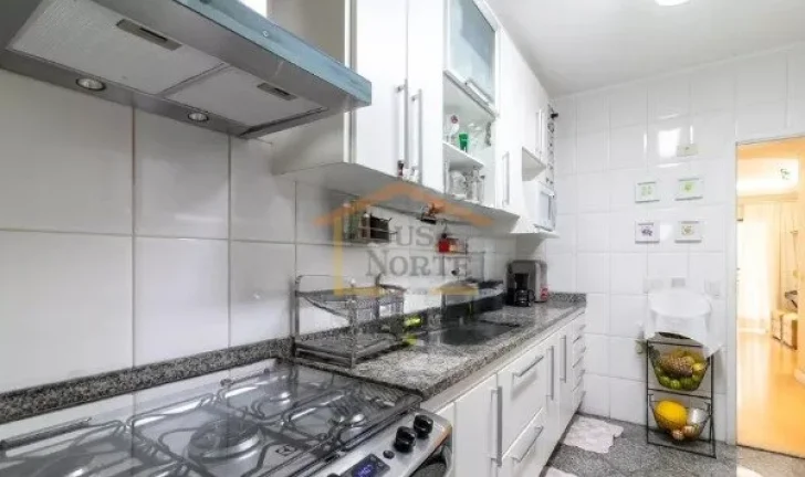 Imagem Apartamento, 3 dormitórios, sendo 1 suite, sala para dois ambientes, varanda, cozinha e area de ser...