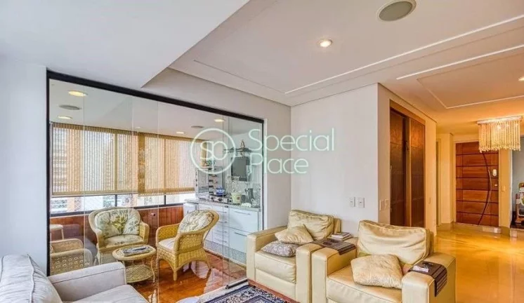 Imagem Amplo apartamento à venda com 3 quartos, sendo 3 suítes, e 4 banheiros no total. Este apartamento ...