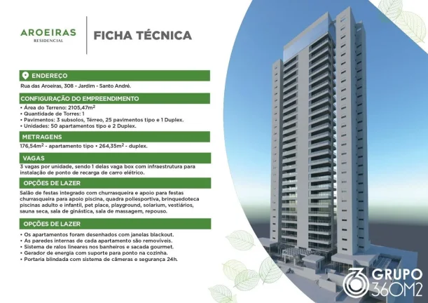 Imagem Apartamento para Venda em Santo André / SP no bairro Jardim