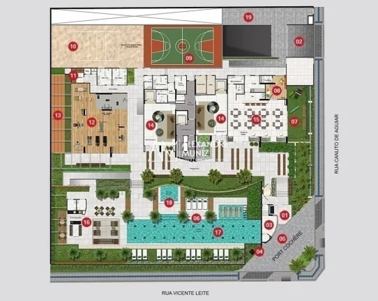 Imagem Rooftop Canuto 1000 - Apartamento com 4 quartos, Fortaleza - Meireles.