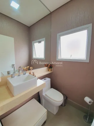 Imagem Casa térrea com piscina em condomínio na cidade de Paulínia!
Casa com, piscina, suíte master com...