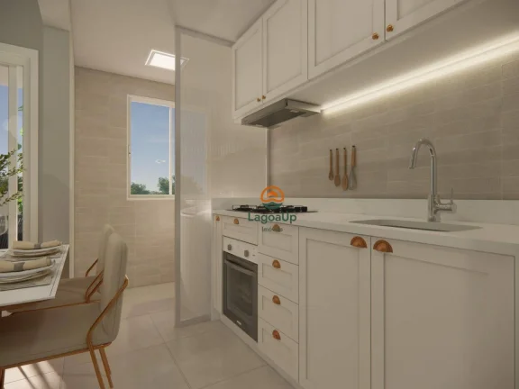 Imagem Apartamento com 2 dormitórios à venda, 49 m² por R$ 285.201,75 - Villa Paradiso - Lagoa Santa/MG