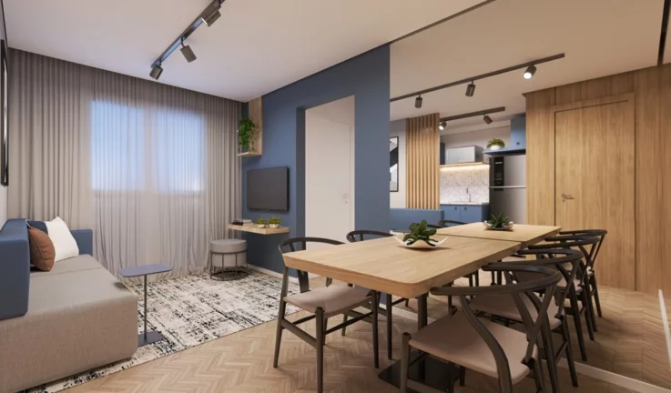 Imagem Apartamento à venda em São Paulo-SP, Alto de Pinheiros, 1 quarto, 1 suíte, 1 banheiro, 39 m² - Condomínio Welconx Alto de Pinheiros.