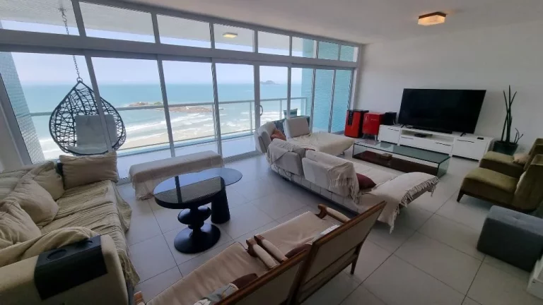 Imagem Apartamento com 4 dormitórios à venda, 190 m² - Pitangueiras - Guarujá/SP