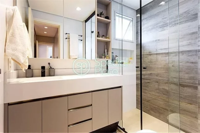 Imagem Excelente apartamento à venda no Brooklin, totalmente reformado, pronto para morar! - Área: 124,00...