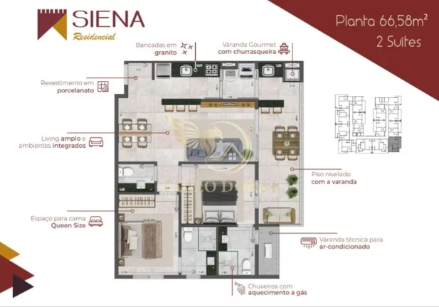 Imagem APARTAMENTO À VENDA COM 2 SUÍTES NO ITAGUÁ EM UBATUBA-SP