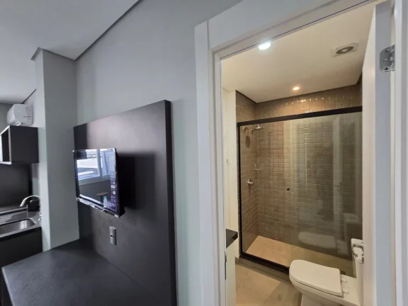 Imagem Flat à venda em Porto Alegre, Centro Histórico, com 1 quarto, 30m²