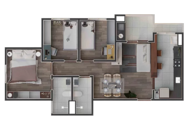 Imagem APARTAMENTO RESIDENCIAL em Suzano - SP, Vila Urupês