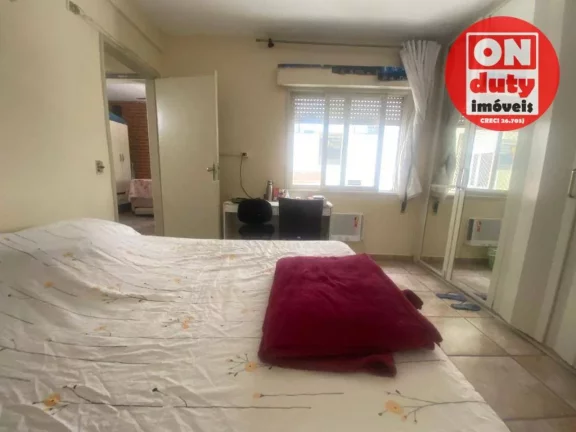 Imagem Apartamento à venda, 56 m² por R$ 488.000,00 - Pompéia - Santos/SP
