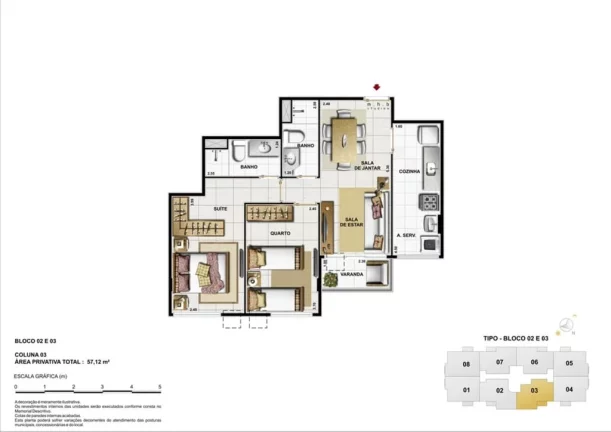 Imagem Jardins da Vila - Apartamento à venda no bairro Vila Isabel - Rio de Janeiro/RJ