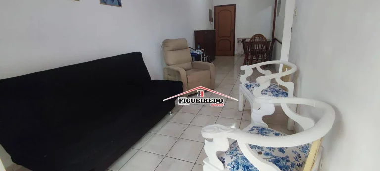 Imagem Apartamento com 1 dormitório para alugar, 59 m² por R$ 2.850,02/mês - Canto do Forte - Praia Grande/SP