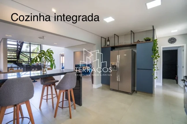 Imagem CASA À VENDA, CONDOMÍNIO RESERVA DA SERRA, JUNDIAÍ SP, FRENTE PARA O LAGO