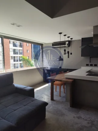 Imagem Apartamento de alto padrão no Itaim Bibi, São Paulo-SP: 1 quarto, 1 suíte, 1 banheiro, 1 vaga de garagem, 85m² de área. Venha conferir!