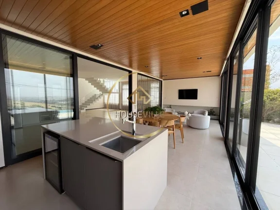 Imagem Casa Sobrado, 5 Dormitórios( 5 suítes), Condomínio Alphaville, Urbanova.