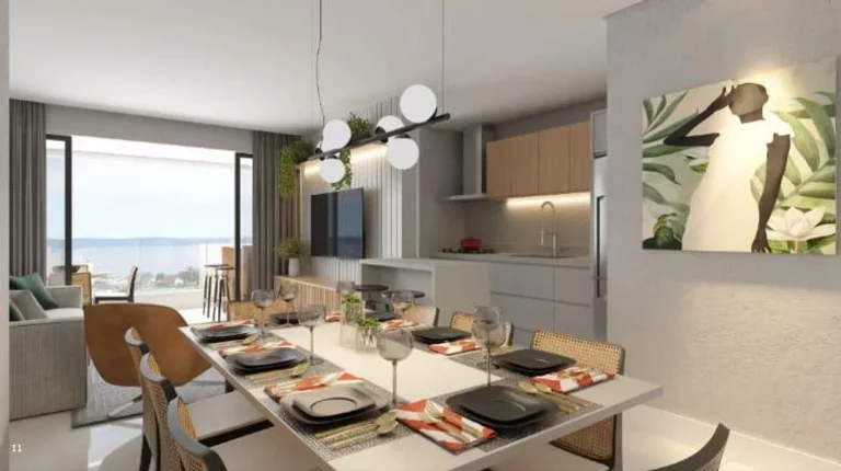 Imagem Apartamento para Venda em Porto Belo, f vieira, 2 dormitórios, 2 suítes, 3 banheiros, 2 vagas