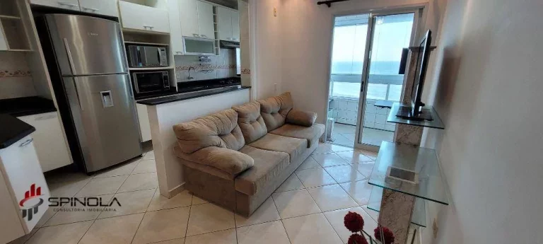 Imagem Apartamento com 2 dormitórios à venda, 69 m² por R$ 545.000,00 - Maracanã - Praia Grande/SP