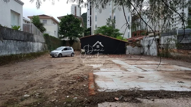 Imagem Terreno comercial para locação em Guarujá-SP, bairro Pitangueiras, 654,00 m² de área.