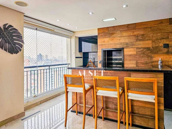 Imagem Apartamento com 3 suítes e varanda gourmet na Mooca