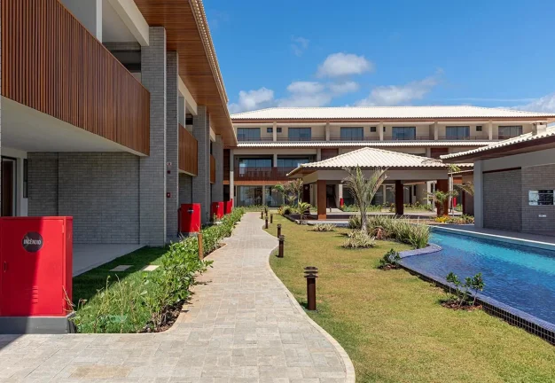 Imagem Apartamento duplex com acesso ao mar, na praia de ITACIMIRIM em Camaçari-BA