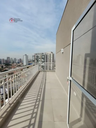 Imagem COBERTURA A VENDA OU ALUGUEL AO LADO DO METRÔ VILA PRUDENTE. NOVÍSSIMA, PREÇO EXCELENTE, VISTA INCRÍVEL, TOTALMENTE LIVRE.