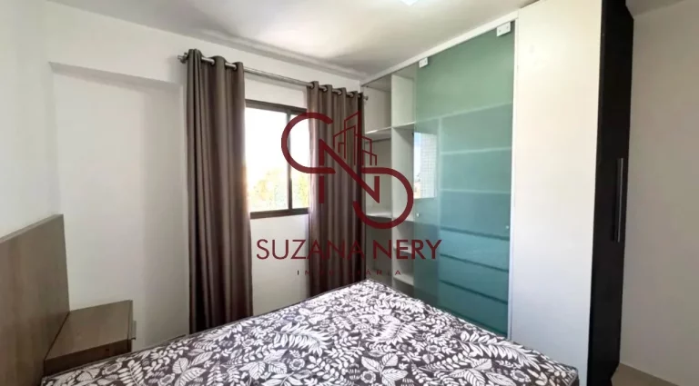 Imagem Apartamento no Residencial Poeta, lado sombra e mobiliado com 2 quartos